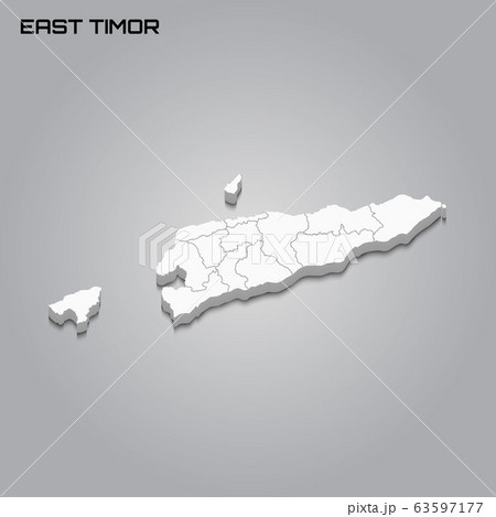3d map with borders of regions 3d map with borders of regions 63597177