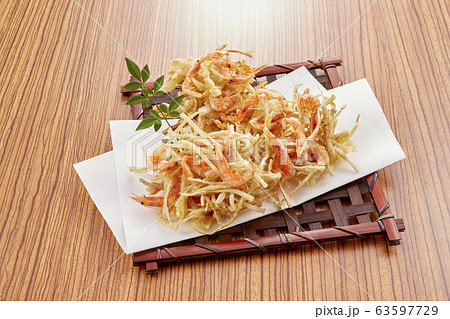 新ごぼうと桜えびのかき揚げ 63597729