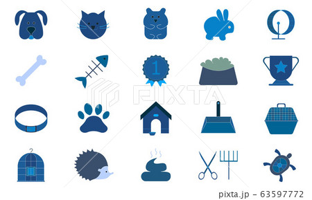 pet icon set. Premium quality graphic design icons.	pet icon set. Premium quality graphic design icons.	 63597772