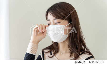 花粉症 女性 花粉症 女性 63597992