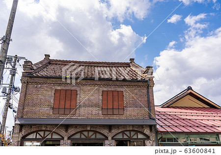 福島県　喜多方の町並み　蔵のまち 63600841