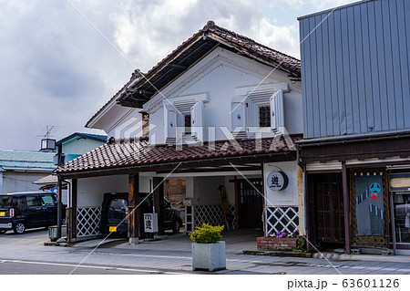福島県 喜多方の町並み 蔵のまち 福島県 喜多方の町並み 蔵のまち 63601126
