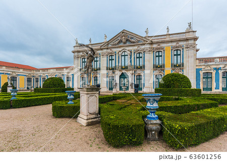 ポルトガル ケルース宮殿、フランス庭園、Portugal Palace of Queluz  63601256