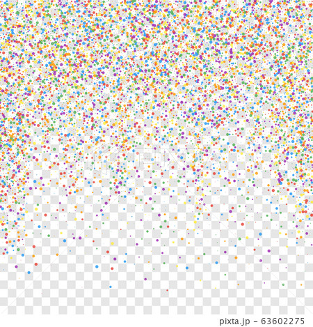 Festive confetti. Celebration stars. Colorful conf 63602275