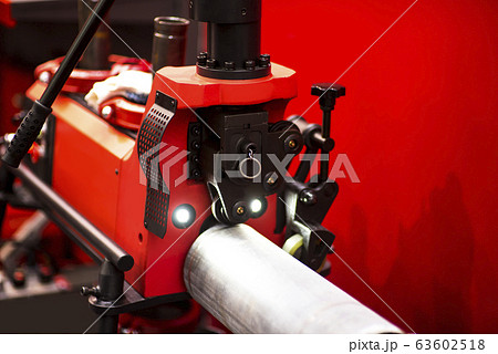 Close-up of the cylinder block in the red 63602518