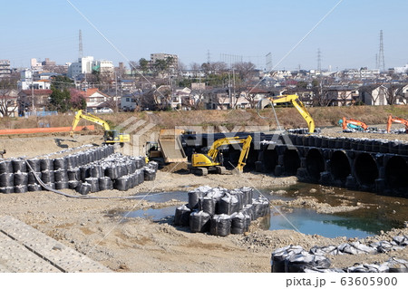 河川改修工事 63605900