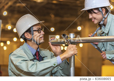 エンジニア　現場研修　OJT　工事　建設業 63608665