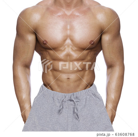 Healthy muscular young man 63608768