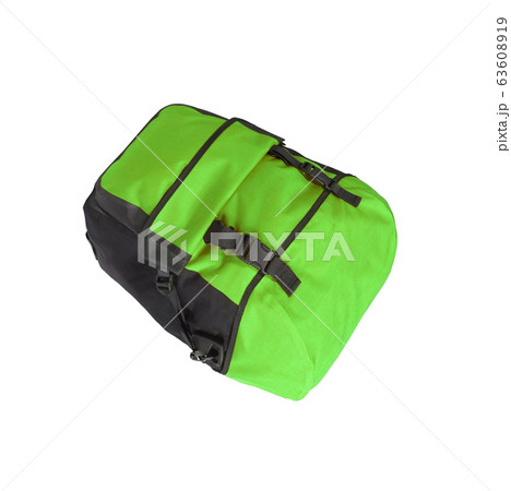 green bag isolated on white green bag isolated on white 63608919