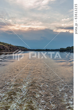 Khortytsia island sunset landscape, Ukraine Khortytsia island sunset landscape, Ukraine 63613235