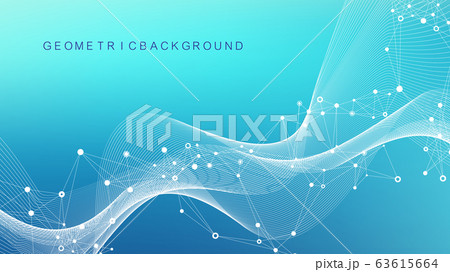 Big Genomic Data Visualization. DNA helix, DNA strand, DNA Test. CRISPR CAS9 - Genetic engineering. Molecule or atom, neurons. Abstract structure for Science or medical background, banner. Wave flow. Big Genomic Data Visualization. DNA helix, DNA strand, DNA Test. CRISPR CAS9 - Genetic engineering. Molecule or atom, neurons. Abstract structure for Science or medical background, banner. Wave flow. 63615664