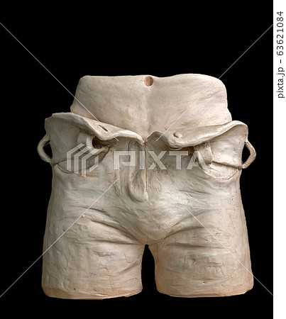 Sculptural image of the middle part of the  body 63621084