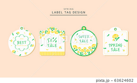 タグ ラベル 春 63624602