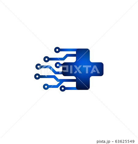 Digital Medical, cross / plus icon. Healthcare Digital Medical, cross / plus icon. Healthcare 63625549