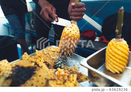 Clear water on the island,Bright blue sea and 63629236