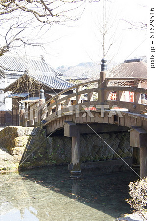 江戸時代の橋の写真素材