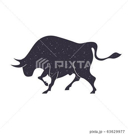 Zodiac sign Taurus. The symbol of the astrological horoscope. 63629977