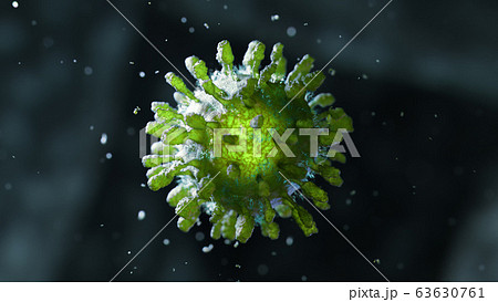 Infected virus inside the blood. Coronavirus concept. also known as 2019-nCov. 3D Rendering. Infected virus inside the blood. Coronavirus concept. also known as 2019-nCov. 3D Rendering. 63630761