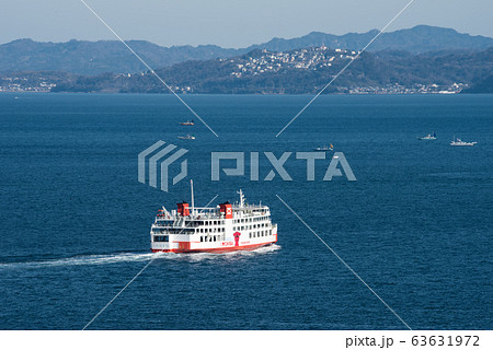 早春の浦賀水道 63631972