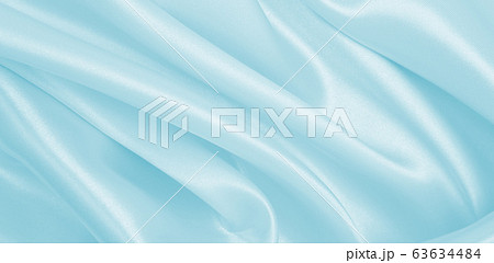 Smooth elegant blue silk or satin luxury cloth Smooth elegant blue silk or satin luxury cloth 63634484