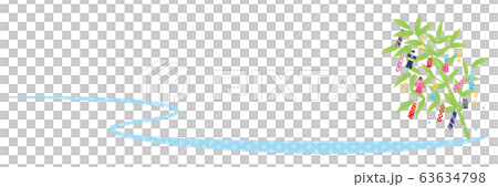 Cut material-Tanabata (Bamboo decoration and obi) 6 Cut material-Tanabata (Bamboo decoration and obi) 6 63634798