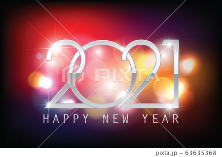 21 Happy New Year Elegant Design Vector のイラスト素材