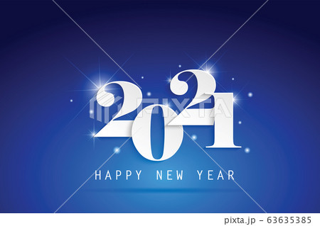 21 Happy New Year Elegant Design Vector のイラスト素材