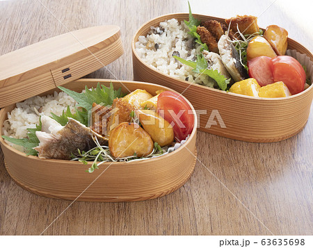 曲げわっぱのお弁当 曲げわっぱのお弁当 63635698