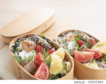 曲げわっぱのお弁当 曲げわっぱのお弁当 63635883