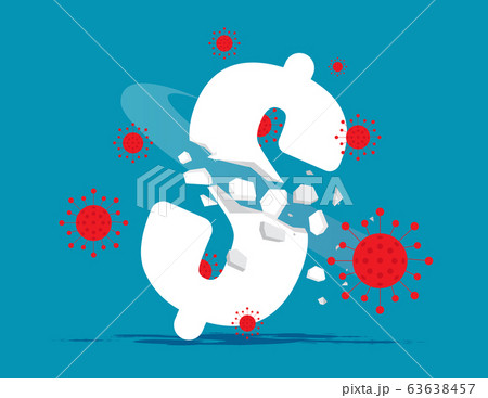 Covid - 19 hitting the currency sign. Economy 63638457
