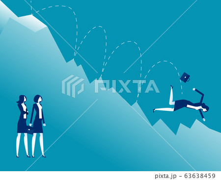 Global economy synchronized slowdown 63638459