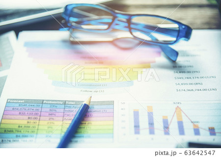 Excel graph with Spreadsheet Document showing 63642547