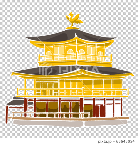 Illustration of Kinkakuji Temple 63643054