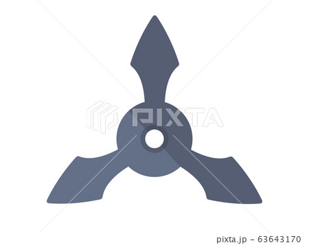 手裏剣のイラスト 63643170