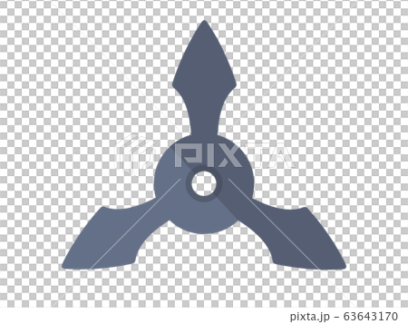 手裏剣のイラスト 63643170