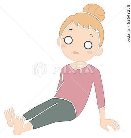 無気力な女性 63643258