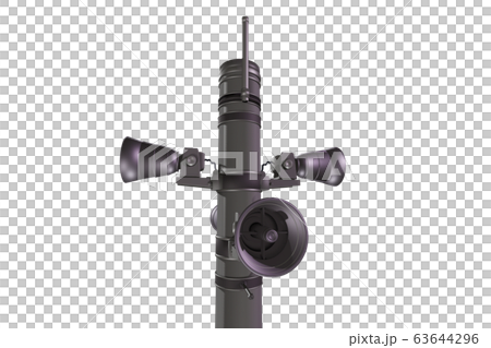 防災廣播圖像（透明材料） 63644296