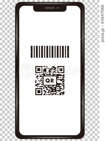 QR code and barcode smartphone QR code and barcode smartphone 63647066