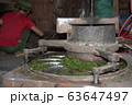 Tea Farmer In The Process Of Making Green Tea 63647497