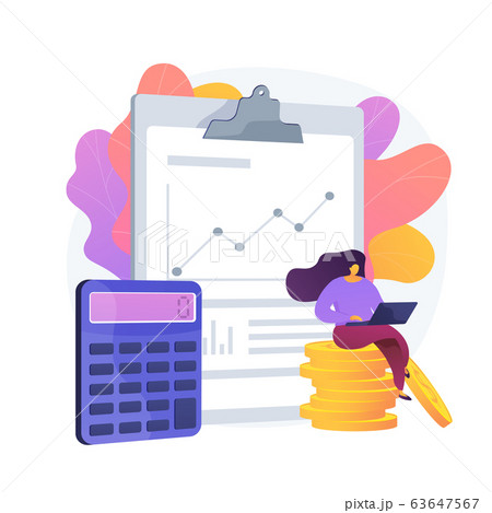 Financial audit vector concept metaphor 63647567
