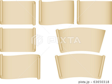 羊皮紙のイメージ素材集のイラスト素材