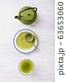 Peparation of Matcha tea 63653060
