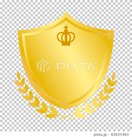 Shield ranking icon Gold 63655463