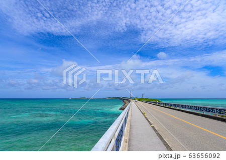沖縄県 宮古島 池間島 池間大橋 63656092