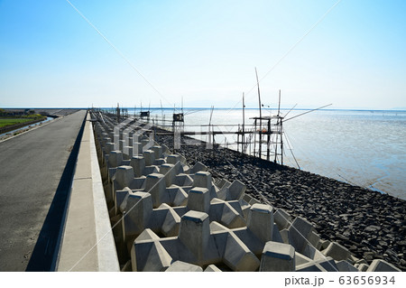 柳川市　風景　くもで網 63656934