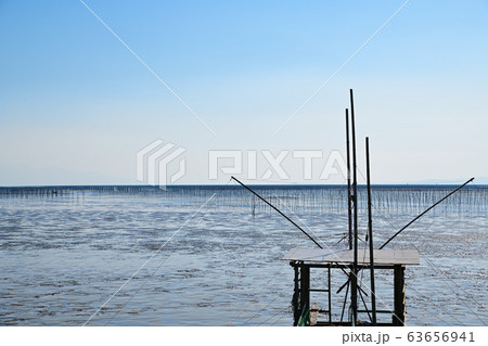 柳川市　風景　くもで網 63656941