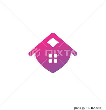 Home love logo design vector unique Home love logo design vector unique 63658816
