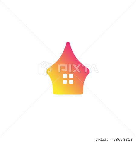 Home unique logo design vector Home unique logo design vector 63658818