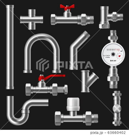Pipes and pipeline tubes. Plumbing or water supply 63660402