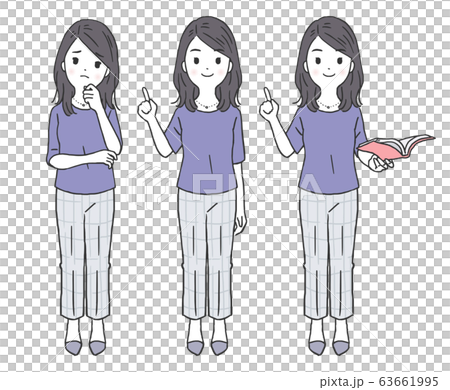 辦公室休閒女人姿勢套 辦公室休閒女人姿勢套 63661995